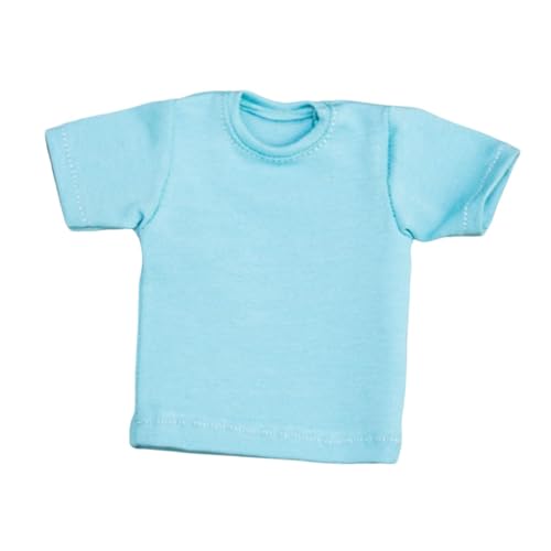 Baoblaze Puppenkleidung für Figuren im Maßstab 1/6, Paar-Kleidung, T-Shirt, modisches Kostüm, Miniatur-Paar-Outfits für 12-Zoll-Figuren, Hellblau Baoblaze Puppenkleidung für Figuren im Maßstab 1/6, Paar-Kleidung, T-Shirt, modisches Kostüm, Miniatur-Paar-Outfits für 12-Zoll-Figuren, Hellblau von Baoblaze