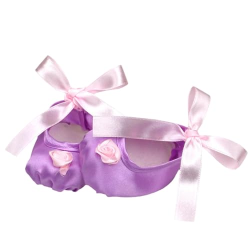 Baoblaze Puppenschuhe für 18-Zoll-Puppen, Tanzschuhe, Mode, Puppenzubehör, Simulation, süß, Ballettschuhe als Partygeschenk, Violett Baoblaze Puppenschuhe für 18-Zoll-Puppen, Tanzschuhe, Mode, Puppenzubehör, Simulation, süß, Ballettschuhe als Partygeschenk, Violett von Baoblaze