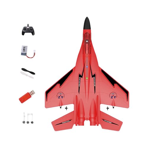 Baoblaze RC-Flugzeug, Drohne mit bunten Lichtern, flugbereit, kollisionssicheres 2-Kanal-RC-Flugzeug, RC-Segelflugzeug für Mädchen, Jungen, Anfänger, Rot Baoblaze RC-Flugzeug, Drohne mit bunten Lichtern, flugbereit, kollisionssicheres 2-Kanal-RC-Flugzeug, RC-Segelflugzeug für Mädchen, Jungen, Anfänger, Rot von Baoblaze