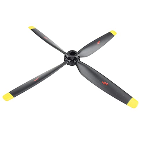 Baoblaze RC Propeller 4-Blatt-Modell Low Noise RC Prop Propeller ACCS Ersatzteile RC Flugzeug von Baoblaze