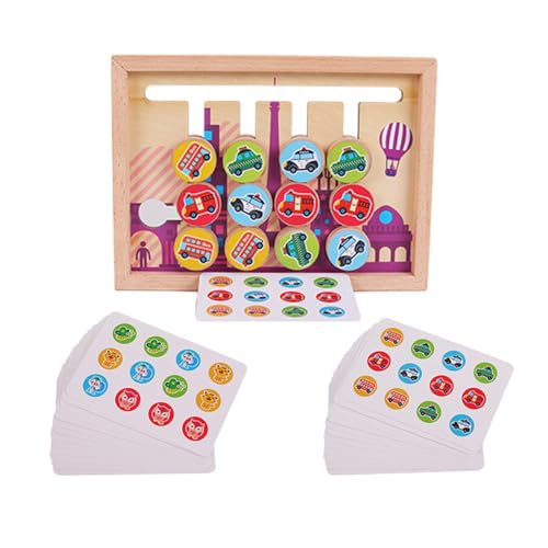 Baoblaze Schiebepuzzle, Farbform, passendes logisches Spiel für Kinder, Montessori-Lernspielzeug, Reisespielzeug, Geburtstagsgeschenke, Partybevorzugung von Baoblaze