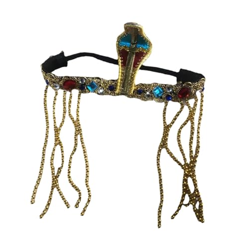 Baoblaze Schlangen-Kopfbedeckung, Halloween-Haar-Accessoires für Bühnenauftritte, Veranstaltungen, Karneval, Style B von Baoblaze