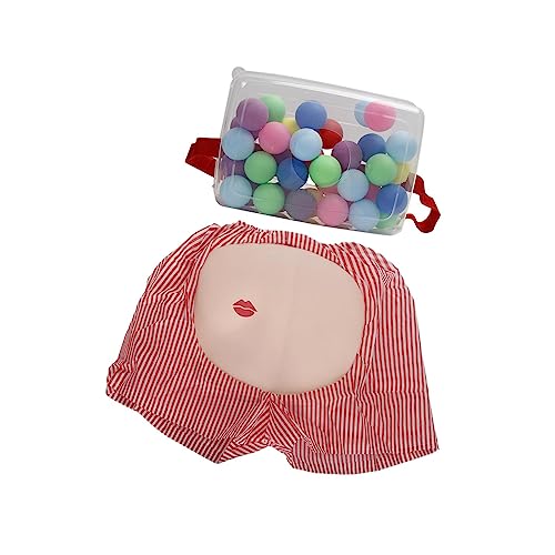 Baoblaze Schüttelbälle-Spielset, Wettkampfspielzeug, Geschenkspielzeugset, Familienspielspielzeug für Teambuilding im Freien, PP-Shorts von Baoblaze