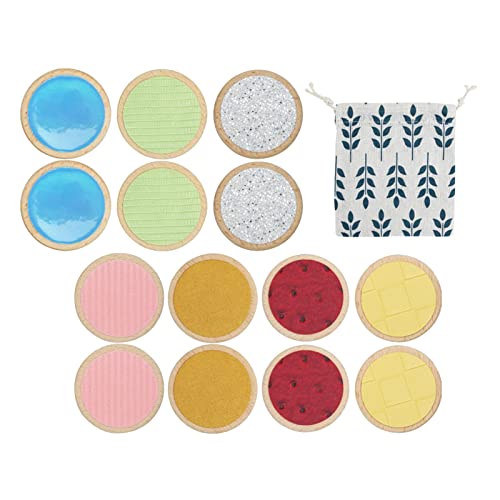 Baoblaze Taktiles aus Holz, Lernspielzeug, Farbsortierung, Lehrspiel, Lehrmittel, taktile Klassifizierung, Montessori, Stil d Baoblaze Taktiles aus Holz, Lernspielzeug, Farbsortierung, Lehrspiel, Lehrmittel, taktile Klassifizierung, Montessori, Stil d von Baoblaze