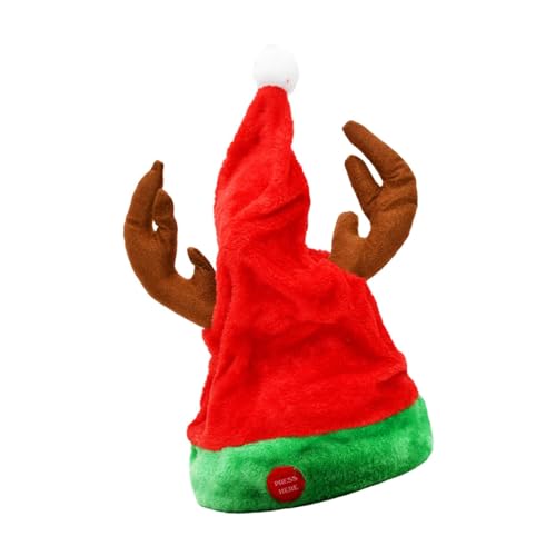 Baoblaze Tanzende Weihnachtsmütze, Weihnachtsbaum, elektrische Hüte, Mütze, Schaukelbaum, Weihnachtsschmuck für Kinder, Stil c von Baoblaze
