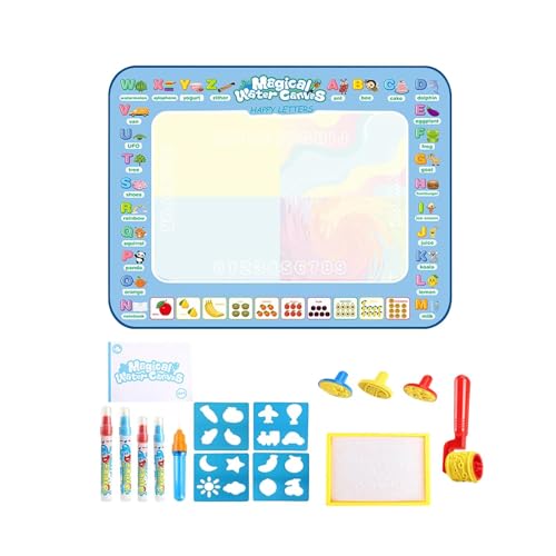 Baoblaze Wassermalerei-Kritzelmatte, Malblock mit Stift, pädagogisches Spielzeug, tragbares Mal- und Schreibkritzelbrett für Kinder, Obst-Set, m Baoblaze Wassermalerei-Kritzelmatte, Malblock mit Stift, pädagogisches Spielzeug, tragbares Mal- und Schreibkritzelbrett für Kinder, Obst-Set, m von Baoblaze