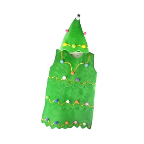 Baoblaze -Weihnachtsbaum-Kostüm, ärmellos, Kostüm-Outfit für Rollenspiele, Festivals, S Baoblaze -Weihnachtsbaum-Kostüm, ärmellos, Kostüm-Outfit für Rollenspiele, Festivals, S von Baoblaze