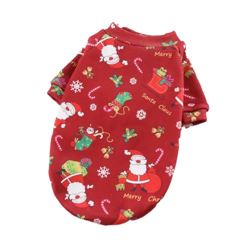 Baoblaze Weihnachtspullover für Hunde, Pullover mit Weihnachtsmotiv, bequem, niedliche Weihnachts-Hundekostüme, thermische Hunde-Winterkleidung für das, Xs Baoblaze Weihnachtspullover für Hunde, Pullover mit Weihnachtsmotiv, bequem, niedliche Weihnachts-Hundekostüme, thermische Hunde-Winterkleidung für das, Xs von Baoblaze