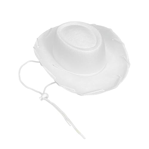 Baoblaze Western Cowboy Hut Kostüm Dekor Zubehör für Leistung Camping Outdoor Erwachsene, Weiss Baoblaze Western Cowboy Hut Kostüm Dekor Zubehör für Leistung Camping Outdoor Erwachsene, Weiss von Baoblaze