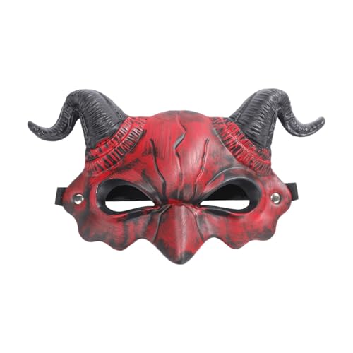Baoblaze Ziege Gehörnte Maske Halloween Dekorationen Lustige Scary Maske Baoblaze Ziege Gehörnte Maske Halloween Dekorationen Lustige Scary Maske von Baoblaze