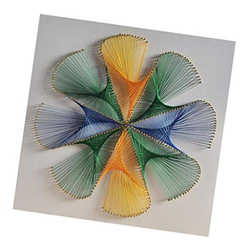 Unbekannt Bastelset String Art Design, Komplettset für Fadenbilder, Fadenkunst, Freizeit ab 8 Jahre Unbekannt Bastelset String Art Design, Komplettset für Fadenbilder, Fadenkunst, Freizeit ab 8 Jahre von Baoblaze