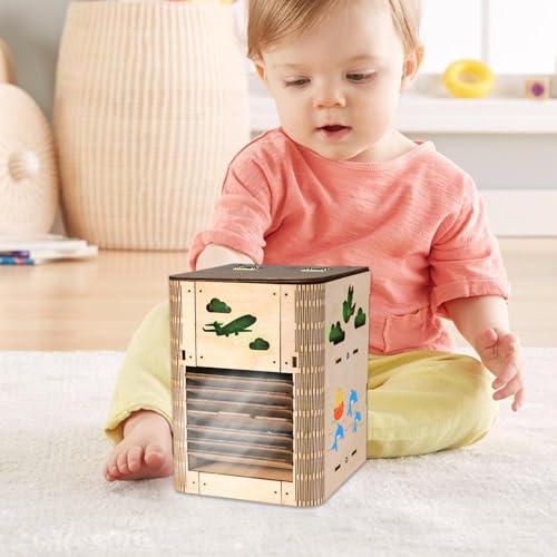 Baoqifong STEM-Bausätze - Wissenschaftliches Experiment Ventilator-Bauset | Pädagogische Lernspielzeuge und Elektronik Experimente für Kinder und Jugendliche für Zuhause, Schule, Reisen, Weihnachten von Baoqifong