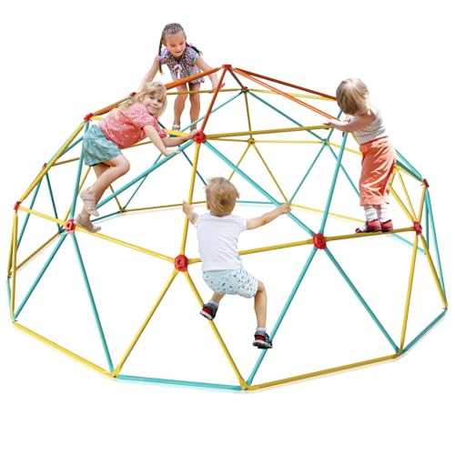 Baotree 3 m Kletterkuppel, Outdoor-Dschungel-Fitnessstudio für Kinder, unterstützt 453,6 kg, rostfreies Metall, Outdoor-Spielstruktur, ASTM-geprüft, einfache Montage Baotree 3 m Kletterkuppel, Outdoor-Dschungel-Fitnessstudio für Kinder, unterstützt 453,6 kg, rostfreies Metall, Outdoor-Spielstruktur, ASTM-geprüft, einfache Montage von Baotree
