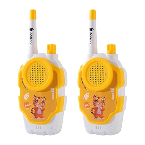 BaotyJie 1 Paar Outdoor-Kommunikationsspielzeug für Kinder, 300 m große Reichweite, 7,6 x 3,1 x 17,3 cm, für Kinder ab 3 Jahren, klarer Klang, Tiger-Muster BaotyJie 1 Paar Outdoor-Kommunikationsspielzeug für Kinder, 300 m große Reichweite, 7,6 x 3,1 x 17,3 cm, für Kinder ab 3 Jahren, klarer Klang, Tiger-Muster von BaotyJie