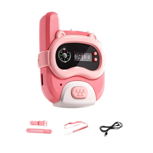 BaotyJie Uhr Kinder Einfach zu bedienende Wanderausrüstung Spielzeug Kinder Talky für Geburtstagsgeschenke im, Rosa BaotyJie Uhr Kinder Einfach zu bedienende Wanderausrüstung Spielzeug Kinder Talky für Geburtstagsgeschenke im, Rosa von BaotyJie