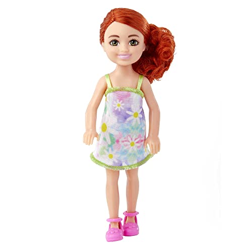 Barbie Chelsea-Puppe - männliche Puppe mit stylishem Jumpsuit, braune Haare & Augen, Trendige Schuhe, vielfältige Looks, Kinder 3-7 Jahre, HNY56 von Barbie