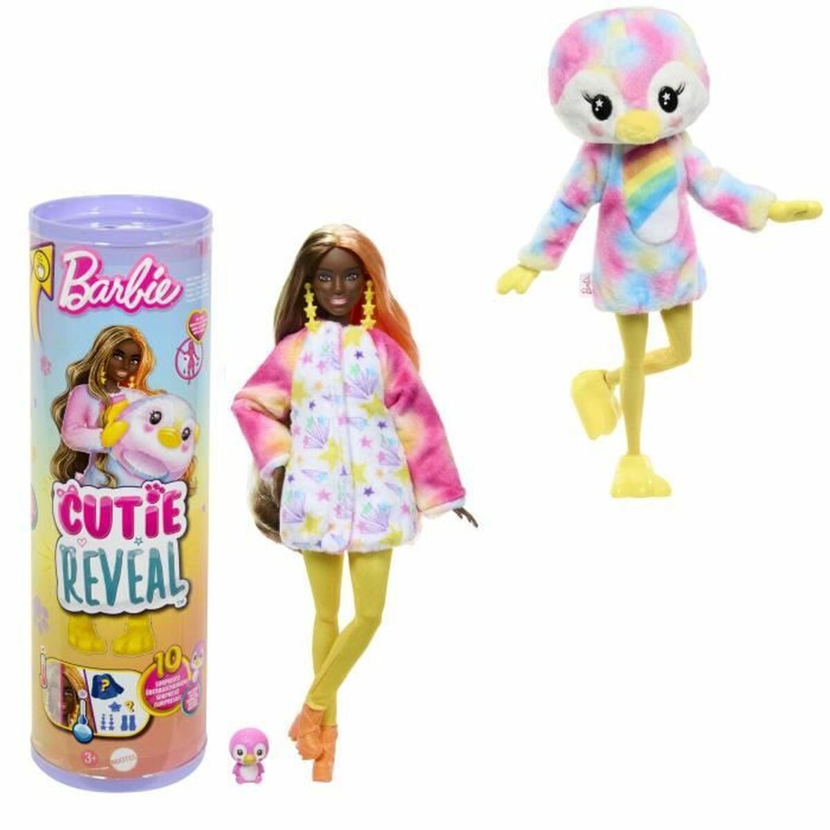 Babypuppe mit Zubehör Barbie Colorful Dream Penguin Doll von Barbie