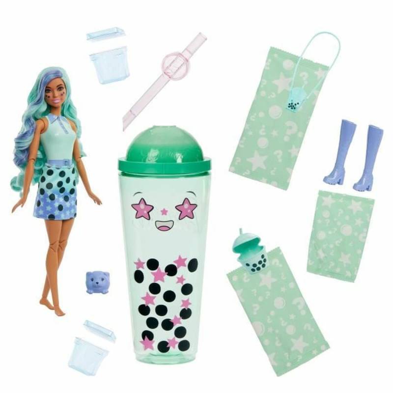 Babypuppe mit Zubehör Barbie Pop Reveal Scented Doll Bubble Tea Series von Barbie