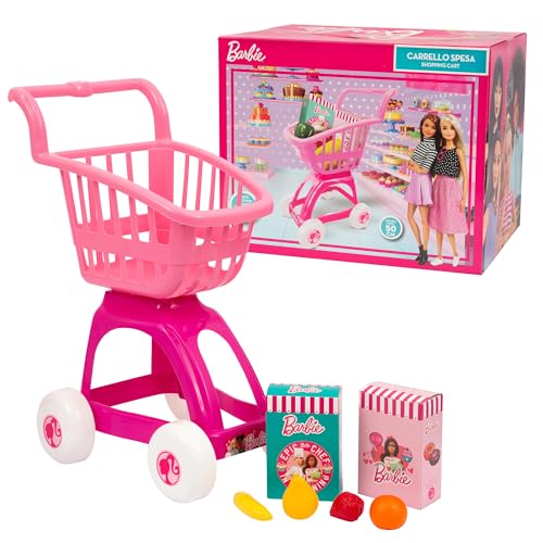 Barbie, Einkaufswagen, 50 cm, mit viel Zubehör, ab 3 Jahren, BAR53 Barbie, Einkaufswagen, 50 cm, mit viel Zubehör, ab 3 Jahren, BAR53 von Barbie