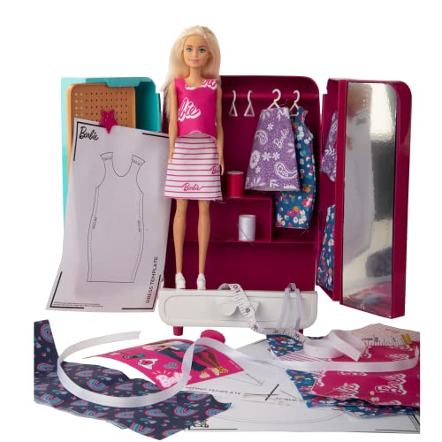 Barbie | Bastelmode Kleiderschrank | Barbie-Puppe im Lieferumfang enthalten von Barbie