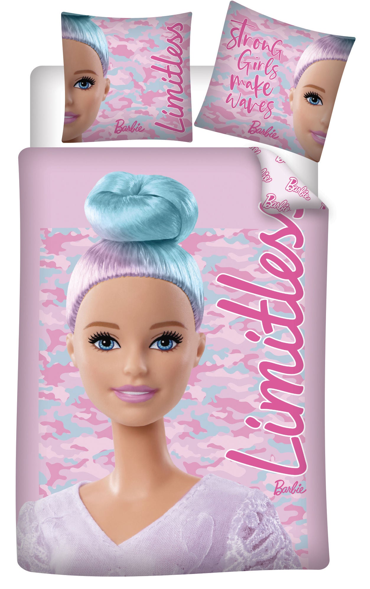 Barbie Bettwäsche-Set 150x210 cm Barbie Bettwäsche-Set 150x210 cm von Barbie
