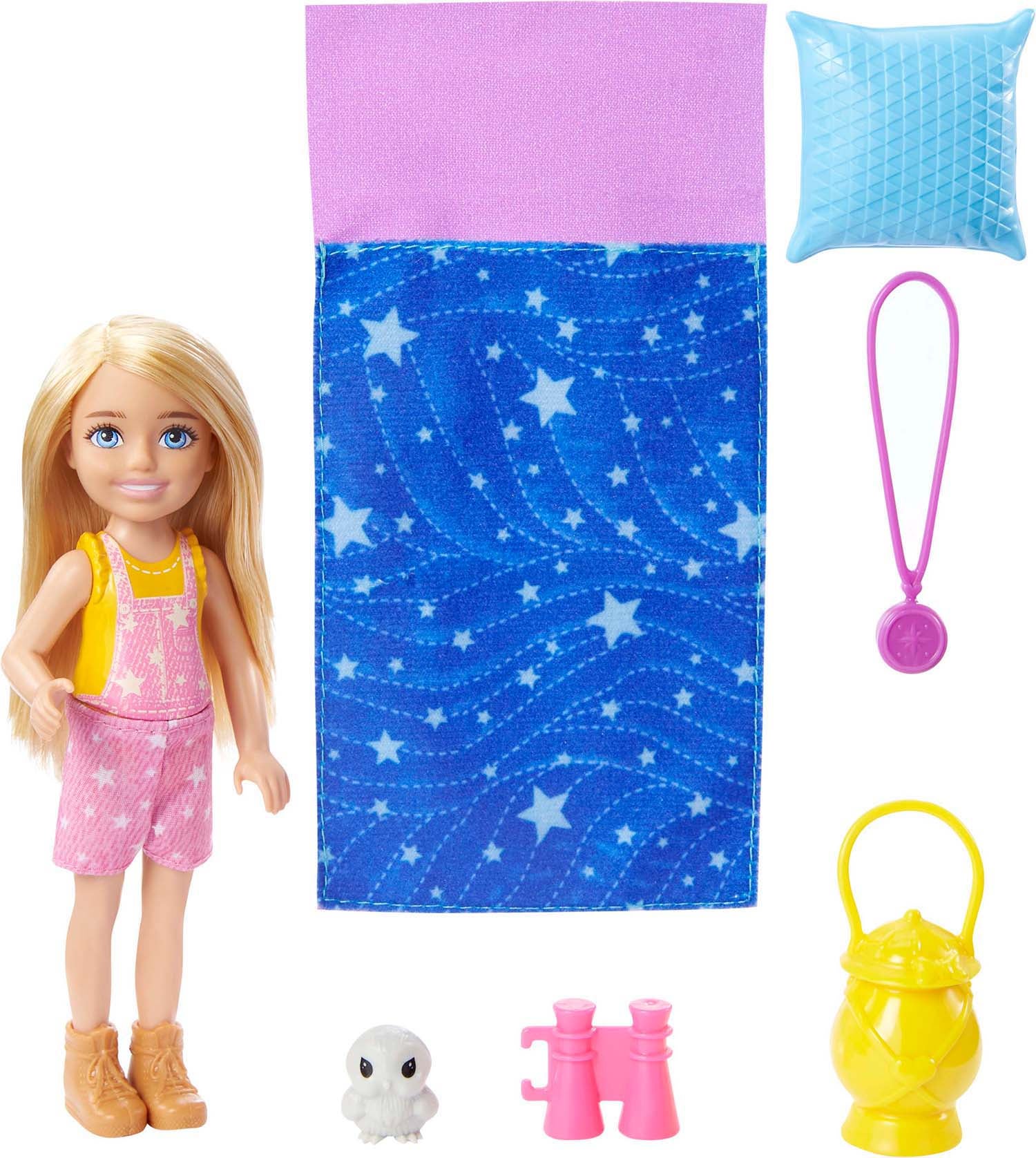 Barbie Camping Chelsea Modepuppe, Blond Barbie Camping Chelsea Modepuppe, Blond von Barbie