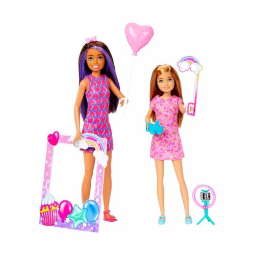 Barbie Celebration Fun Skipper und Stacie Puppen, 2 Stück Barbie Celebration Fun Skipper und Stacie Puppen, 2 Stück von Barbie