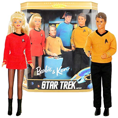 Barbie Collectibles, Barbie und Ken Star Trek Geschenkset von Barbie
