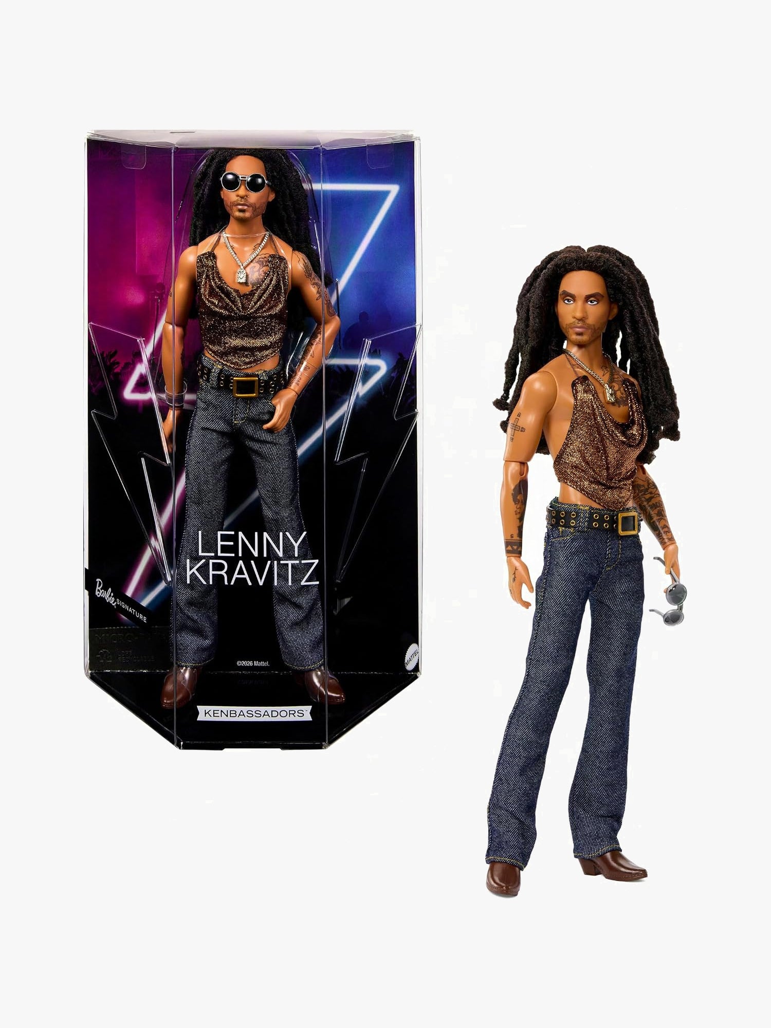 Barbie Collector Ken Modepuppe Lenny Kravitz Barbie Collector Ken Modepuppe Lenny Kravitz von Barbie