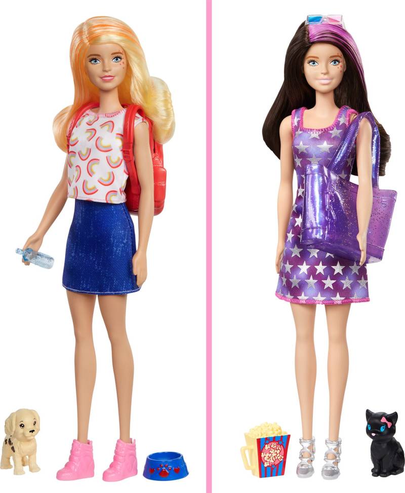 Barbie Color-Reveal-Puppe mit Zubehör Park To Movies von Barbie