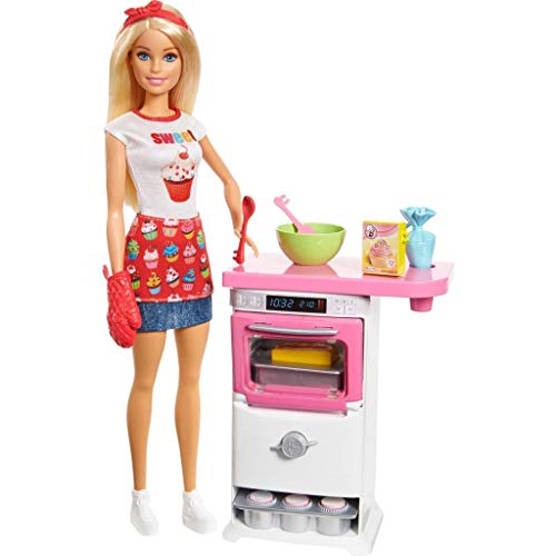 Barbie Cooking Baking Bäckerin Puppe Spielset von Barbie