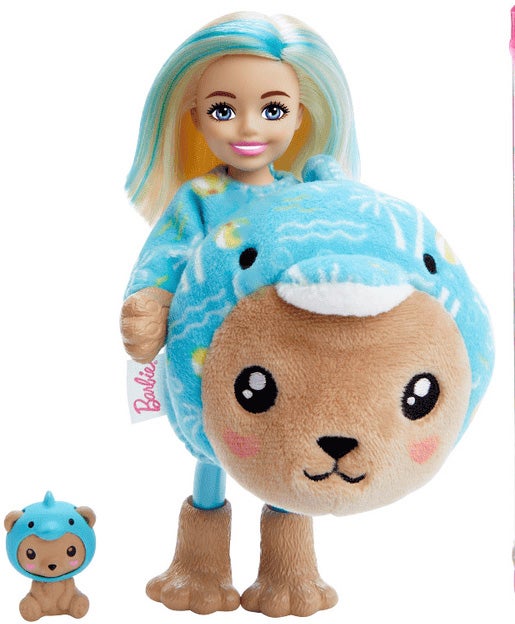 Barbie Cutie Reveal Chelsea Puppe Teddy-Delfin von Barbie