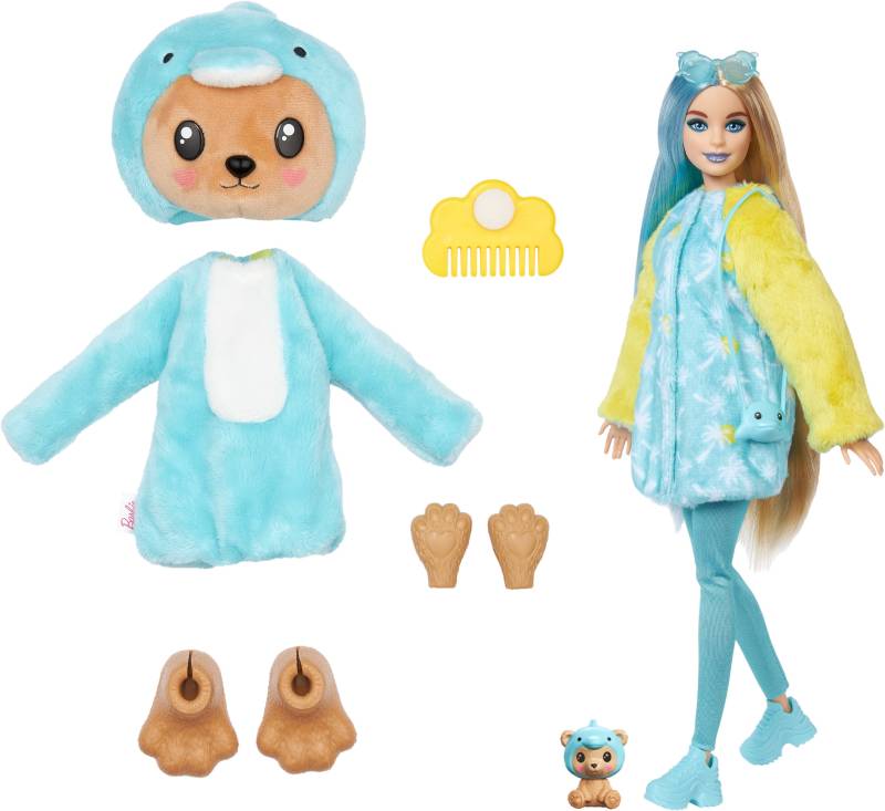 Barbie Cutie Reveal Puppe Animal Series Delfin von Barbie