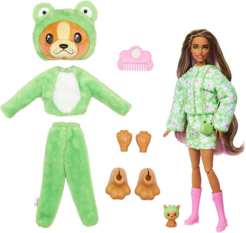Barbie Cutie Reveal Puppe Animal Series Frosch von Barbie