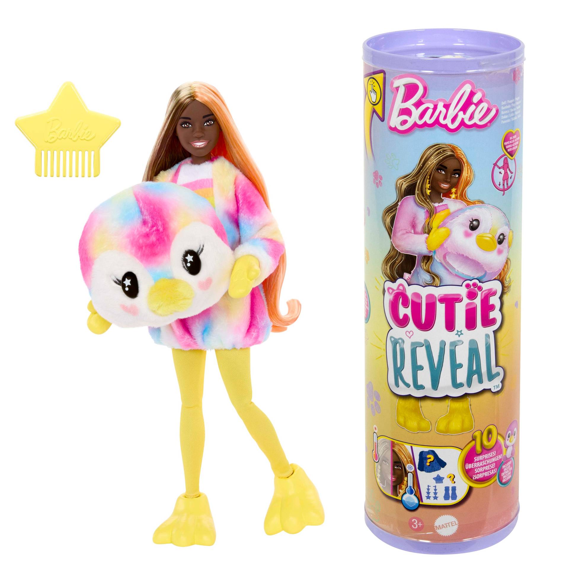 Barbie Cutie Reveal Puppe mit Tie-dye Pinguin Barbie Cutie Reveal Puppe mit Tie-dye Pinguin von Barbie