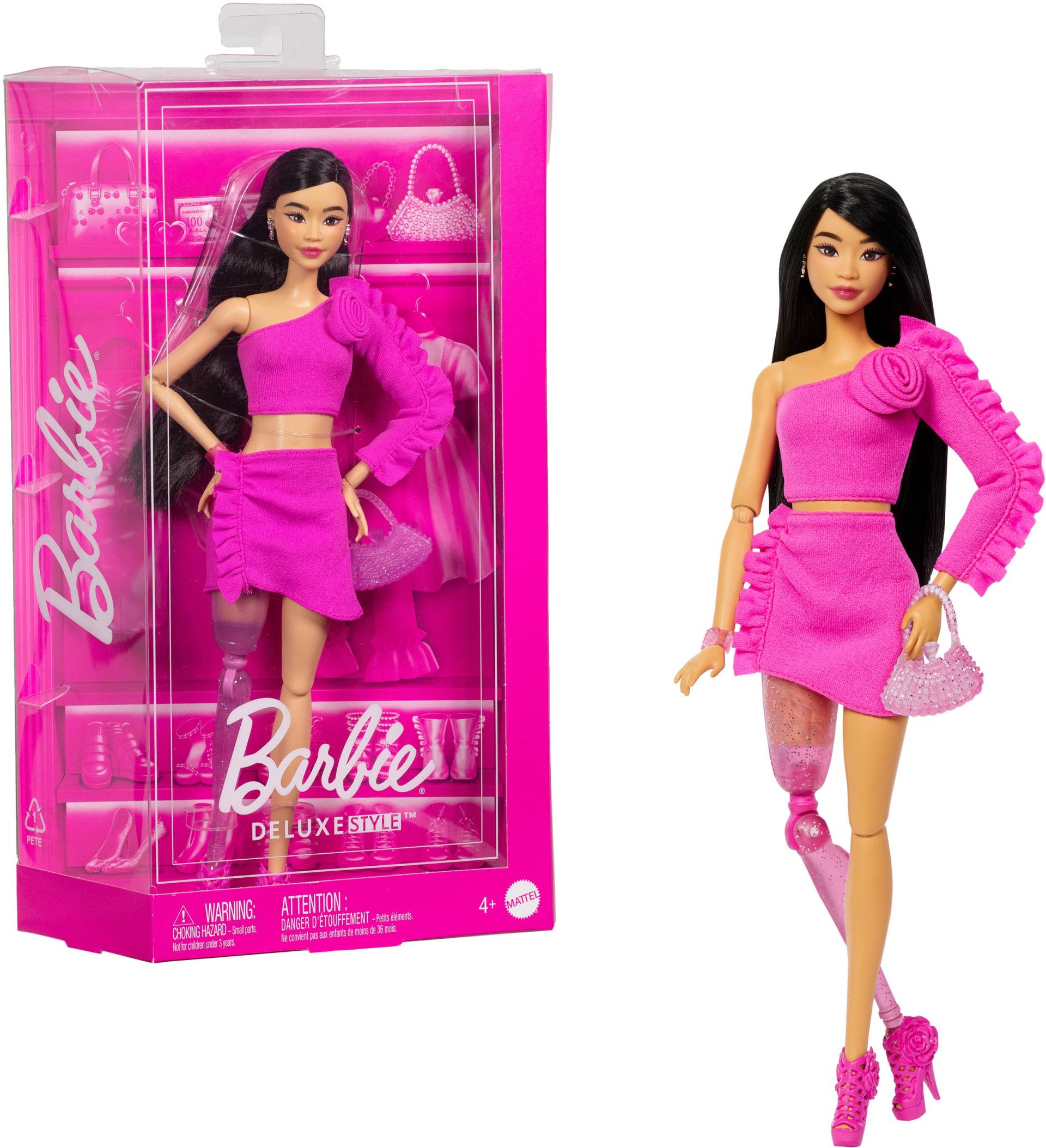 Barbie Deluxe Style Puppe Schwarzes Haar & Beinprothese Barbie Deluxe Style Puppe Schwarzes Haar & Beinprothese von Barbie