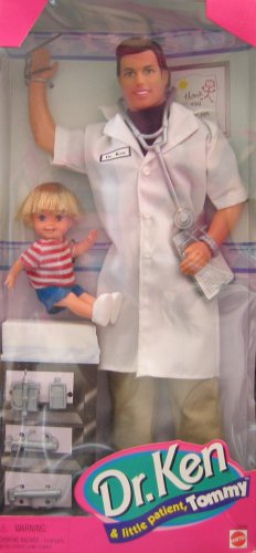Barbie Dr. Ken & Little Patient Tommy Doll Set (1997) von Barbie