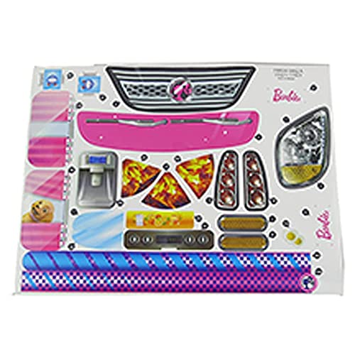 Barbie Replacement Parts Camper Playset - FBR34 ~ Replacement Labels / Stickers ~ Set B von Barbie