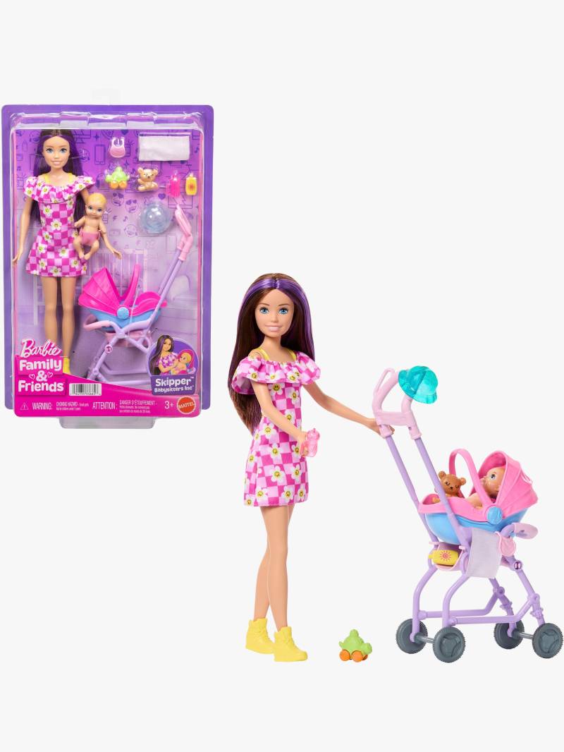 Barbie Family &  Friends Skipper Spielset mit Puppenwagen von Barbie