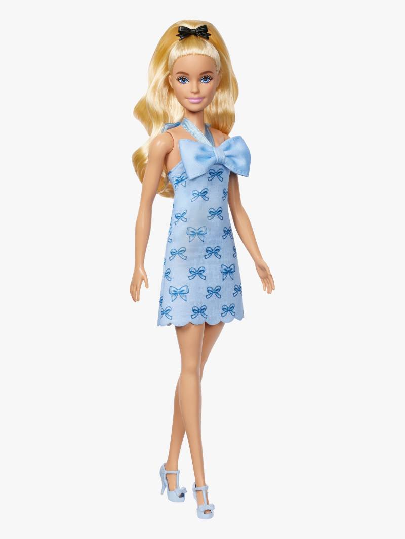 Barbie Fashionista Puppe Im Schleifen-Kleid von Barbie