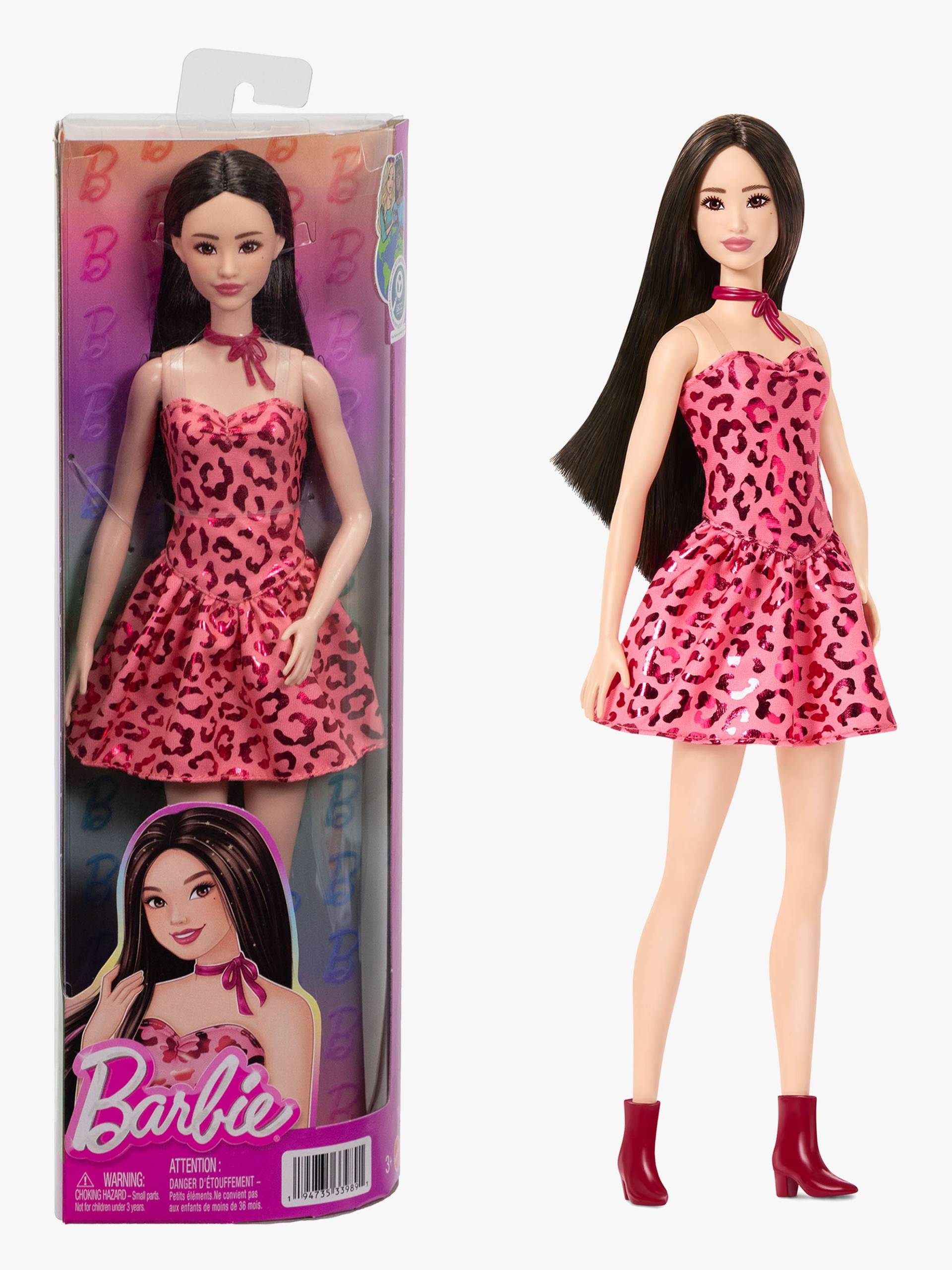 Barbie Fashionistas Puppe Leopard, Rosa von Barbie