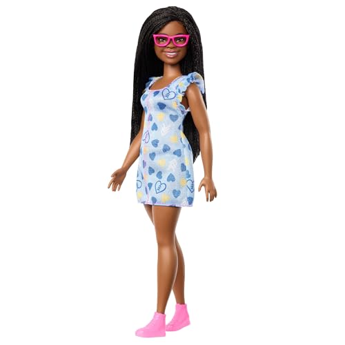 Barbie Fashionistas Puppe Nr. 229 mit Down-Syndrom in Herzchenkleid, entwickelt in Zusammenarbeit mit der National Down Syndrome Society, HYK14 Barbie Fashionistas Puppe Nr. 229 mit Down-Syndrom in Herzchenkleid, entwickelt in Zusammenarbeit mit der National Down Syndrome Society, HYK14 von Barbie