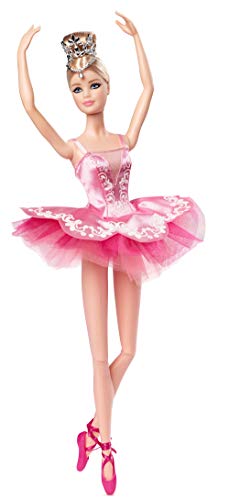 Barbie GHT41 Signature Ballet Wishes Puppe, ca. 30 cm groß, mit Tutu, Spitzenschuhen und Diadem, Geschenk für Kinder ab 6 Jahren von Barbie