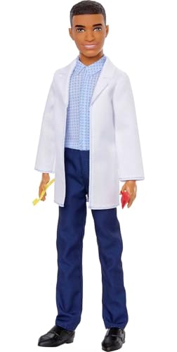 Barbie GJL66 - Ken Zahnarzt-Puppe mit Zahnpflege-Zubehör Zahnbürste und Zahnpasta, Spielzeug ab 3 Jahren Barbie GJL66 - Ken Zahnarzt-Puppe mit Zahnpflege-Zubehör Zahnbürste und Zahnpasta, Spielzeug ab 3 Jahren von Barbie
