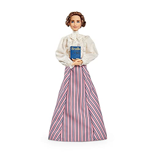 Barbie GTJ78 - Inspiring Women Helen Keller Puppe, Geschenk für Sammler und Kinder, Spielzeug ab 6 Jahren Barbie GTJ78 - Inspiring Women Helen Keller Puppe, Geschenk für Sammler und Kinder, Spielzeug ab 6 Jahren von Barbie