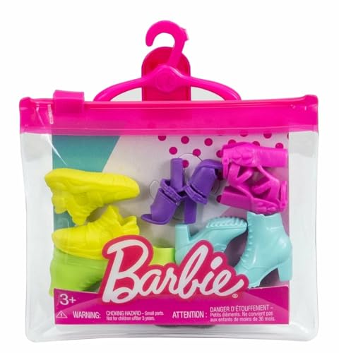 Barbie HBV30 Schuhset, bunt von Barbie