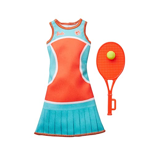 Barbie HBV66 Fashion Pack Outfit Sportlerin, Dress und Tennisschläger Barbie HBV66 Fashion Pack Outfit Sportlerin, Dress und Tennisschläger von Barbie