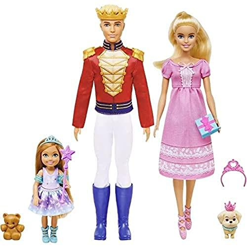 Barbie In The Nussknacker-Puppen-Spielset Barbie Clara Prinz Ken Chelsea Fee Geschenk Sammler Set von Barbie