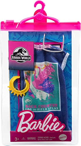 Barbie Jurassic World GRD47 Fashion Look Pack, Kleid mit Accessoires Barbie Jurassic World GRD47 Fashion Look Pack, Kleid mit Accessoires von Barbie