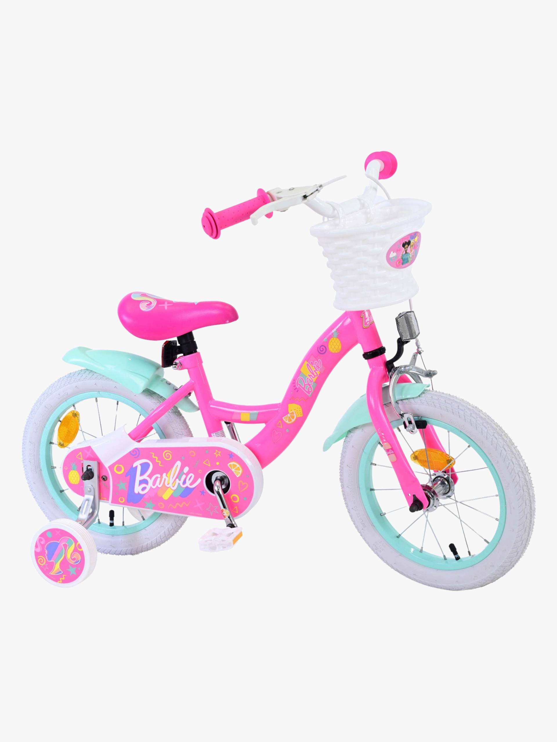 Barbie Kinderfahrrad 14 Zoll, Rosa von Barbie